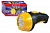 Фонарь ULTRAFLASH LED3804 аккум. 220Вт черный/желтый 4LED SLA пластик (5/80)
