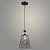 Подвес N5788/1HQ BK черный 1х40W Е27 d180 h800, QH23