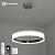 Управляемая светодиодная люстра VENERA 65W R-RC-485x1500-CHROME/CLEAR-220-IP20