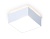 Светильник встраиваемый AMBRELLA TN192 WH/S белый/песок GU5.3 80*80*60