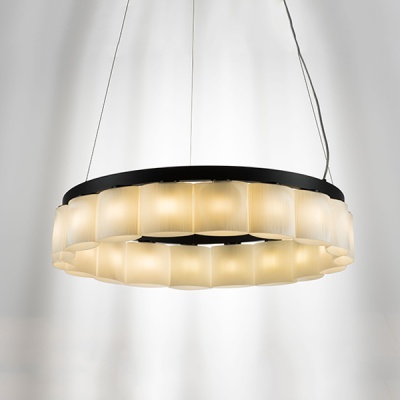 812186 Люстра NIBBLER 18х6W(Led) G9 ЧЕРНЫЙ/БЕЛЫЙ