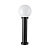 373910 Светильник BOLLA 1x10W (led) E27 ЧЕРНЫЙ IP65