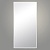 Зеркало настенное 12063-Zm2 белый 120х60 см