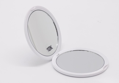 Зеркало CAMELION M148-SL C01 белый (двойное складное 1х/10х)