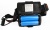 Фонарь ULTRAFLASH E1334 налобный акк 3,7В синий/черный 3LED 4Ватт, фокус, 2ак 4реж, метал.(1/50)