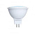 Лампа светодиодная VOLPE LED-JCDR-7W/WW/GU5.3/NR матовая.Серия Norma. Теплый белый свет (3000K)