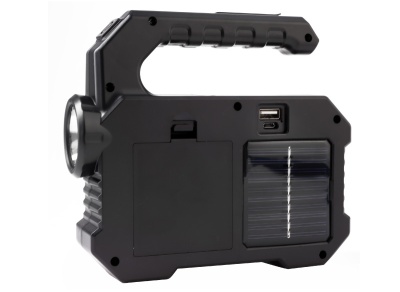 Фонарь ULTRAFLASH LED51526 аккум. 4В, черный, 1LED+COB+6xSMD, 3 Вт, 4 реж, Micro-USB, бокс