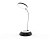 Светодиодная настольная лампа AMBRELLA DE601 BK/WH черн/бел LED 2800-6500K 5W аккум.бат. регул.цвета