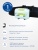 Фонарь налобный FERON TH2300 3W 1COB, IP44 работающий от батареек 3*AAA, пластик