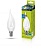 Лампа Ergolux LED-CA35-11W-E14-6K Свеча на ветру 180-240V