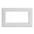 Рамка 2-местная (без перемычки), пластик, серия Катрин, PFR00-7012-01, белый