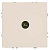 Розетка телевизионная 1-местная (механизм), 75 Ом, 5-862МГц, серия Эмили, RST00-5108-08, кашемир