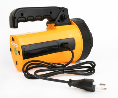 Фонарь CAMELION LED 29315 аккумуляторный желтый 220В/12V, пластик, коробка, 35LED, 6В 4А-ч (1/8)