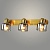 Спот 21810/3 BRASS латунь 3x40W E27 h135, 24