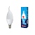 Лампа светодиодная VOLPE LED-CW37-9W/NW/E14/FR/NR картон 4000K Серия Norma