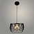 Подвес N3751/1HQ BK черный 1х40W E27 d320 h800, QH20