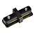 Соединитель VOLPE UBX-Q121 K11 BLACK 1 POLYBA прямой, внутренний, Черный