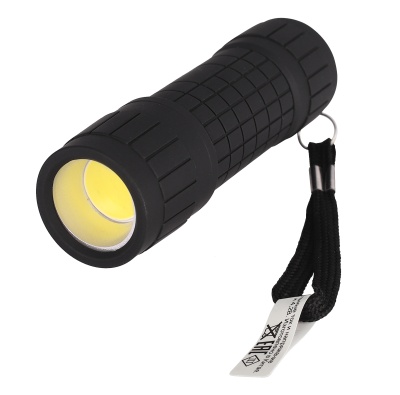 Фонарь ULTRAFLASH LED16011 (фонарь 3XR03, черный, COB LED 3Вт, пластик, блистер-пакет)