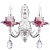 714624 Бра ANEMONE 2x40W E14 Silver
