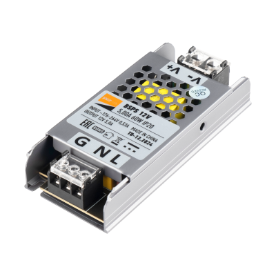 Драйвер JAZZWAY BSPS 12V5,00A=60W IP20 1г.гар.(1/100)