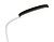 Светодиодная настольная лампа AMBRELLA DE601 BK/WH черн/бел LED 2800-6500K 5W аккум.бат. регул.цвета