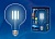 Лампа светодиодная UNIEL LED-G125-10W/NW/E27/CL PLS02WH Форма «шар», прозрачная . Серия Sky