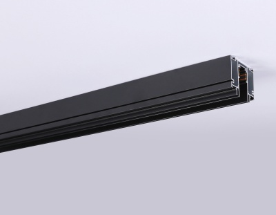 Шинопровод низковольтный встраиваемый в натяжной потолок GL3252 BK черный IP20 48V 2000*62.72*53.15