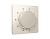 AP3257 Лицевая панель ALFA (Бежевый матовый) для терморегулятора теплого пола QUANT