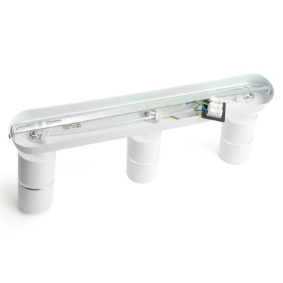 Светильник FERON ML1863 ZEN под лампу GU10, белый, хром