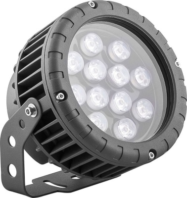 Прожектор светодиодный ЛЮКС LL-883 12W 85-265V RGB IP65,   D150xH200