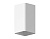 Корпус светильника накладной 70*70mm C7820 SWH белый песок 70*70*H125mm MR16 GU5.3