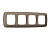 OF140633 Рамка OMEGA Ecta (Темная бронза матовый) 4-ая OF140633
