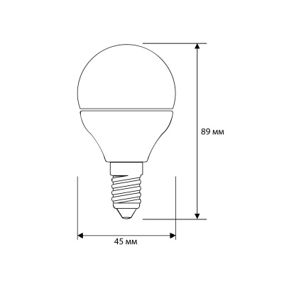 Лампа CAMELION LED12-G45/845/E14 220V 12W ()