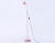 Светильник напольный с выключателем на проводе TR97664 PI розовый E27 max 40W D140*1450