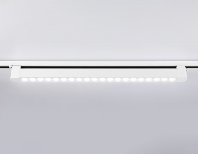 Трековый светодиодный светильник GL6718 WH белый IP20 40W 4200K 24° 590*35*57 AMBRELLA