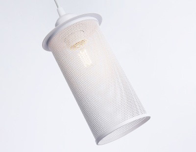 Светильник подвесной в стиле лофт Ambrella TR8161 WH белый E27 max 40W D102*1055
