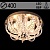 Люстра 55581/400 CR хром 4х40W E14 LED-RBP ПДУ d400 h210, SDA22