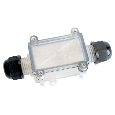 Коробка распределительная водонепроницаемая (2 выхода), с клеммой в комплекте, LD536, STEKKER