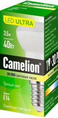 Лампа CAMELION LED3.5-R39/830/E14 220V 3.5W (1/10/100)