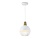 Светильник подвесной AMBRELLA TR8502 WH/CP белый/медь E27 max 60W D200*1000