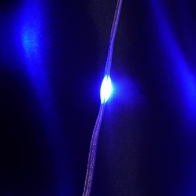 Гирлянда - занавес Водопад 230V 450 LED 3*3м, синий, IP44 , сетевой шнур 3м в комплекте, CL28