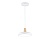 Светильник светодиодный подвесной AMBRELLA FL4838 WH/WD белый/дерево 24W 3000-6000K D200*800 без ПДУ