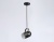 Светильник подвесной в стиле лофт Ambrella TR8206 BK черный E27 max 40W D117*1035