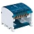 Шины STEKKER на DIN-рейку в корпусе (кросс-модуль) 2х7 L+PEN LD505-207