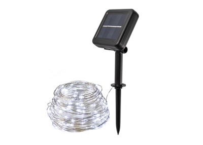 Светильник с солнечной батареей ФАZА SLR-G03-200W нить, хол. бел. 200 LED (1/50)