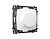 MO105510 Комплект механизма светорегулятор OMEGA Белый глянец 25-600W/LED 5-300W QUANT(OP1055,VM136)