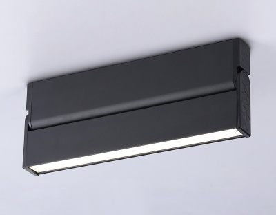 Светильник настенно-потолочный Ambrella TA1821 BK черный LED 12W 4200K 230*22*87