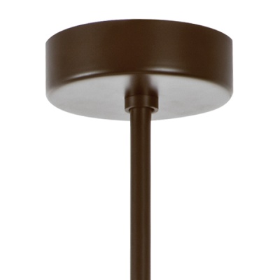 813197 Люстра GLOBO 9х40W E14 umber/white