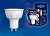 Лампа светодиодная UNIEL LED-JCDR 6W/WW/GU10/FR/DIM PLP01WH димм. Форма «JCDR», матовая. Серия ЯРКАЯ