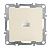 Розетка (механизм) компьютерная 1-местная RJ-45, серия Эрна, PST00-9107-02, слоновая кость